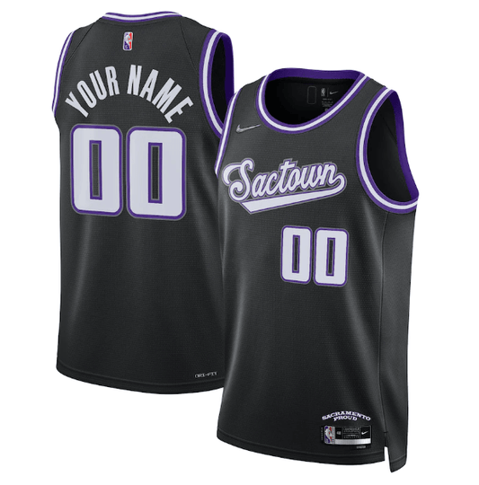Regata NBA Sacramento Kings City Edition Diamante 75th Masculina