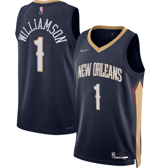 Regata NBA New Orleans Pelicans Icon Edition Diamante 75th Masculina