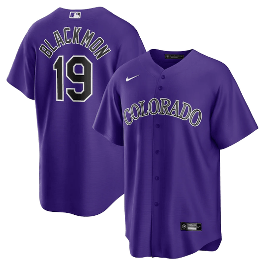 Camisa MLB Colorado Rockies Roxa Torcedor