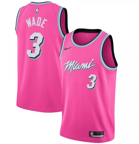 Regata NBA Miami Heat Sunset Vice Earned Edition 18/19 Masculina