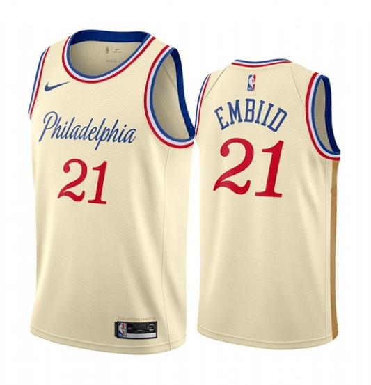 Regata NBA Philadelphia 76ers City Edition 19/20 Masculina