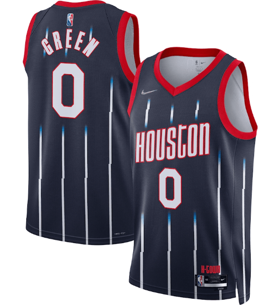 Regata NBA Houston Rockets City Edition Diamante 75th Masculina