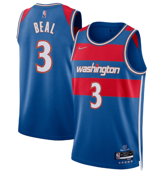 Regata NBA Washington Wizards City Edition Diamante 75th Masculina