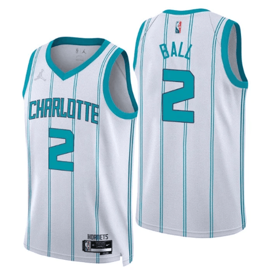 Regata NBA Charlotte Hornets Association Edition Diamante 75th Masculina