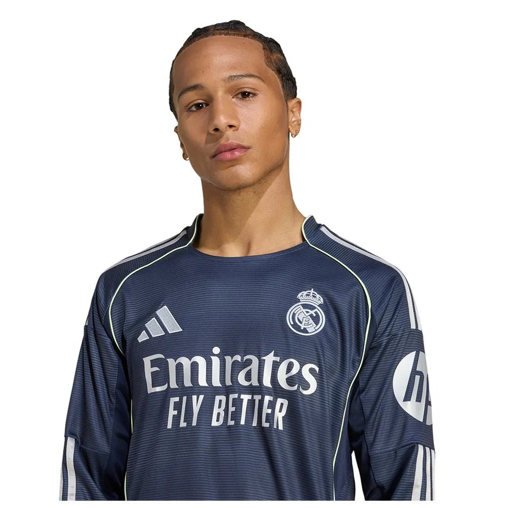 Camisa adidas Real Madrid 2025/26 II Manga Longa