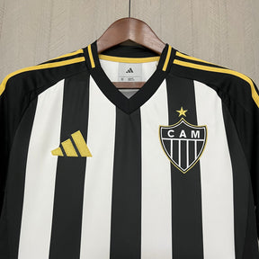 Camisa 1 Atlético MG 25/26 Preta e branca