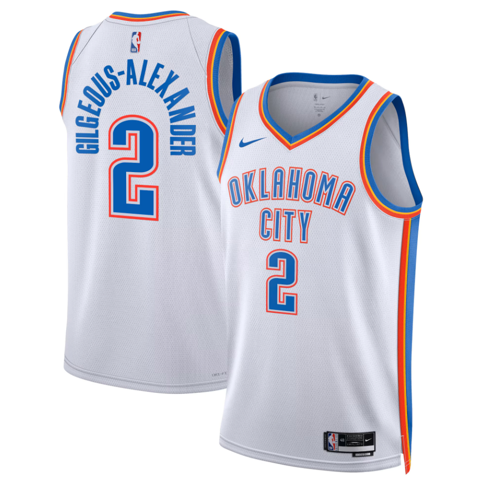 Regata NBA Oklahoma City Thunder Association Edition Masculina