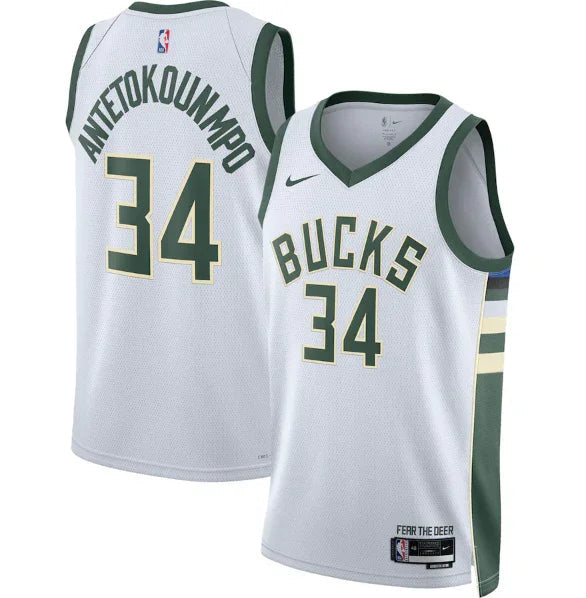 Regata NBA Milwaukee Bucks Association Edition 22/23 Masculina