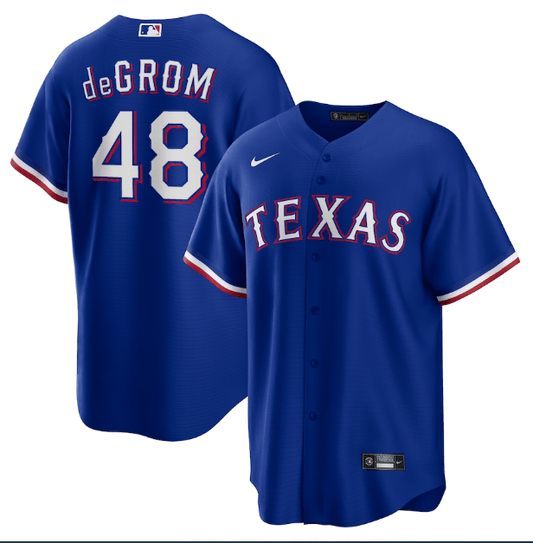 Camisa MLB Texas Rangers Azul Torcedor