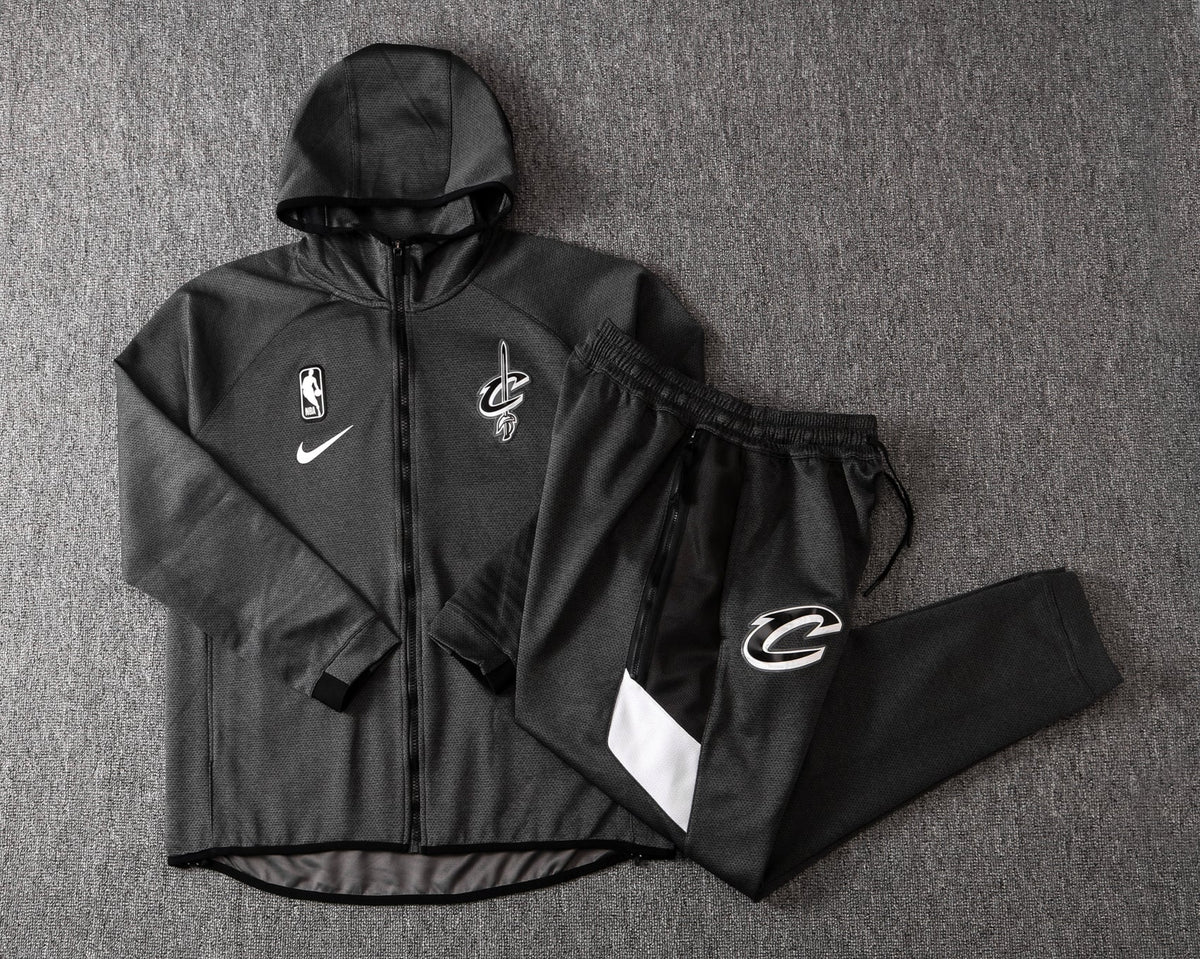 Conjunto Nike NBA Therma Flex Cleveland Cavaliers Preto Treino