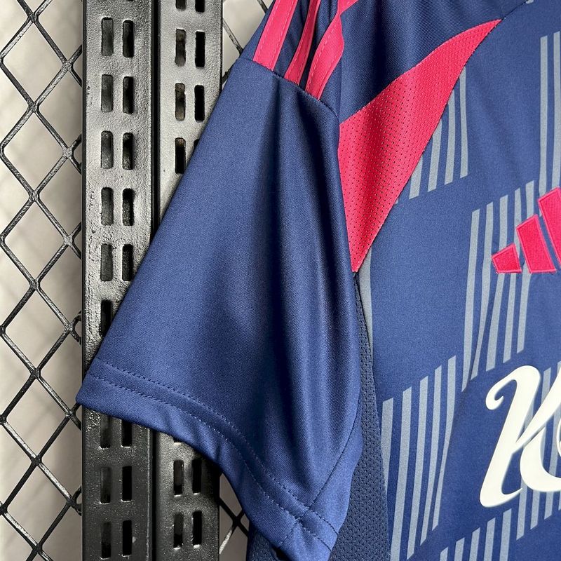 Camisa Nottingham Forest I 24/25  Azul e Vermelho