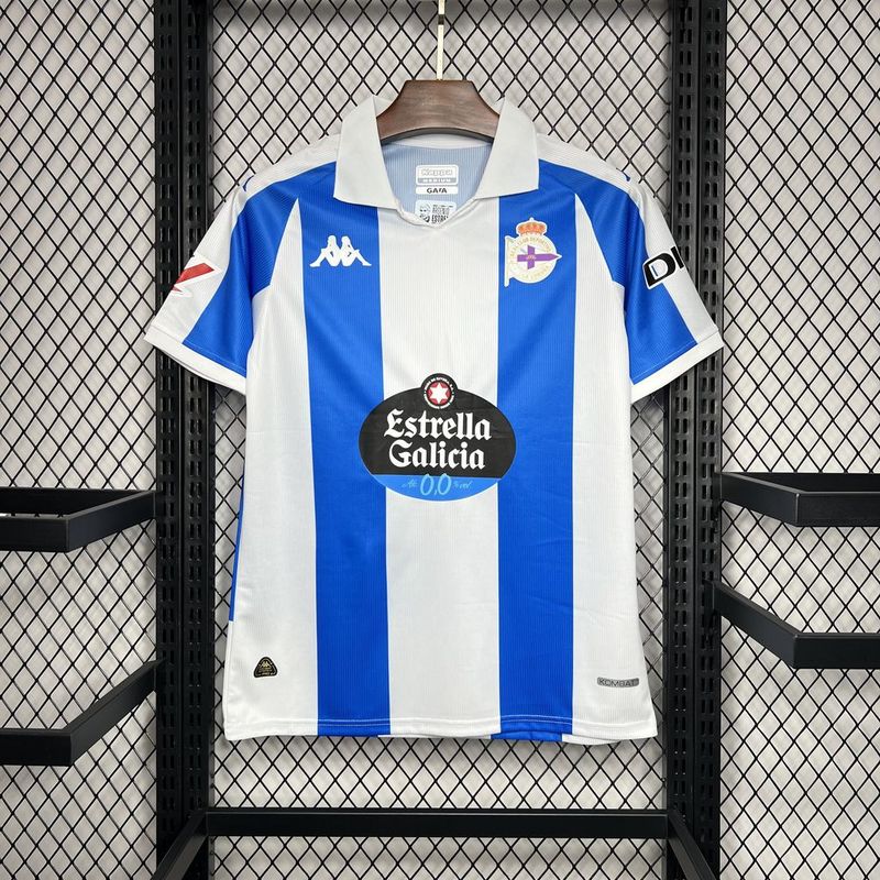 Camisa do Deportivo de la Coruna Home  24/25