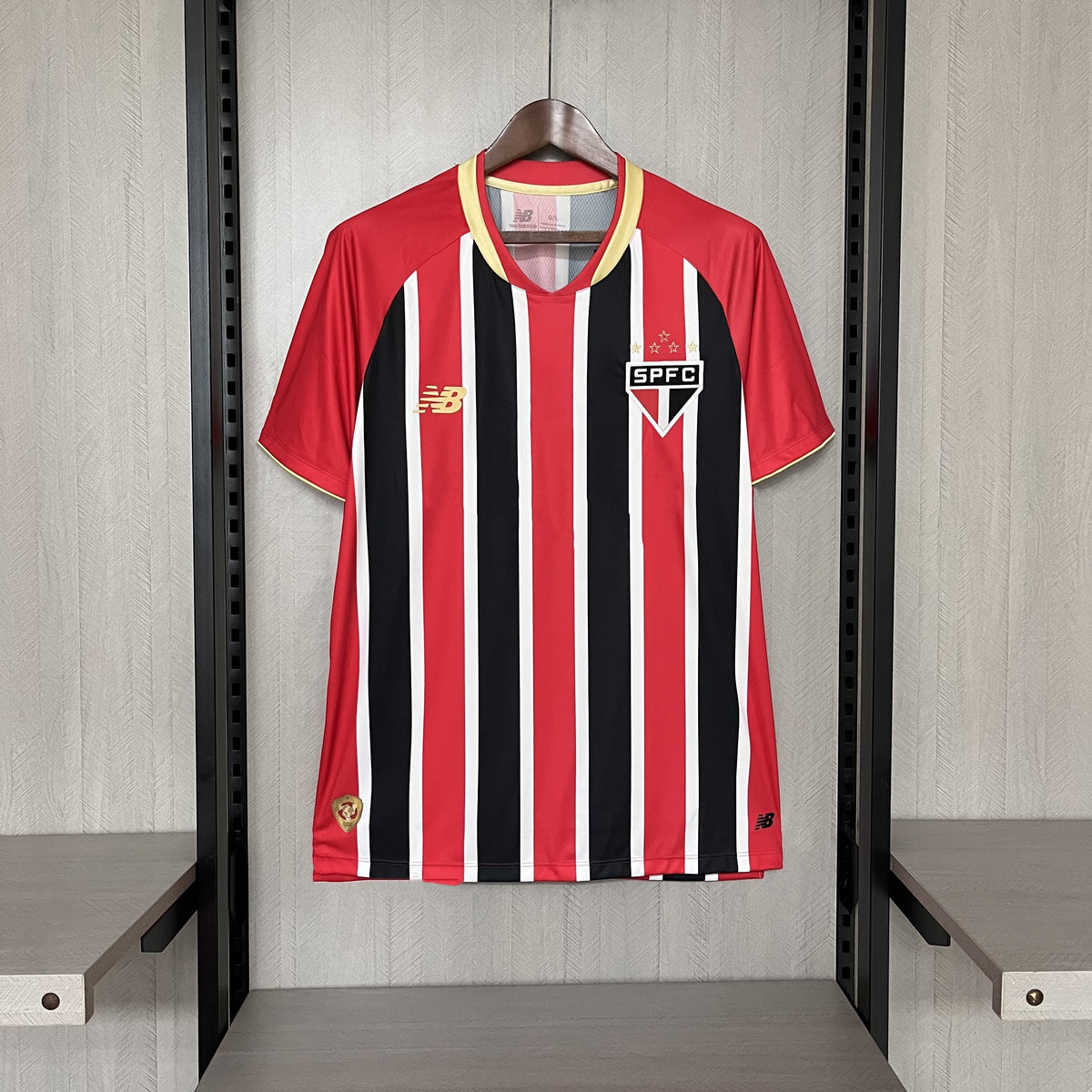 Camisa São Paulo 25/26 Fora New Balance Masculina - Listrada