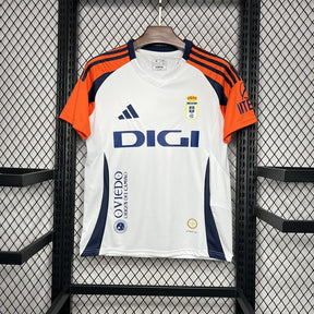 Camisa Real Oviedo Branca Away II 24/25 Masculina
