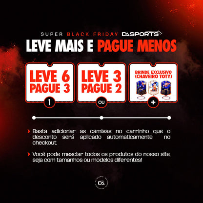 Super Black Friday DA Sports - Leve 6 Pague 3