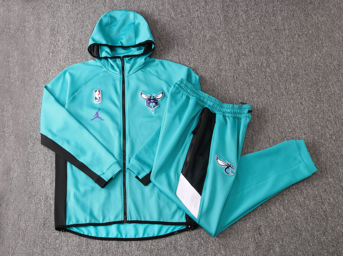Conjunto Nike NBA Therma Flex Charlotte Hornets Treino