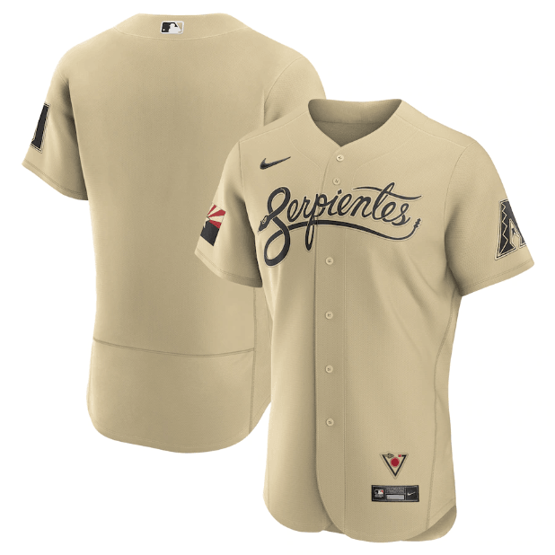Camisa MLB Arizona Diamondbacks Gold City Authentic