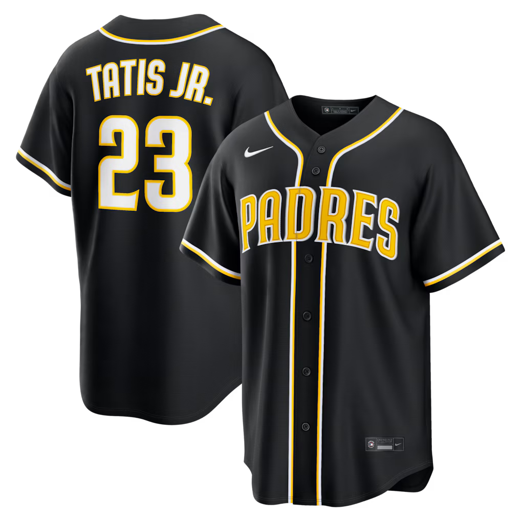Camisa MLB San Diego Padres Black Out Torcedor
