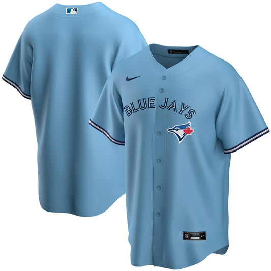 Camisa MLB Toronto Blue Jays Azul Clara Torcedor
