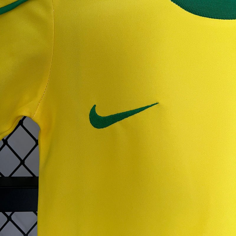 Brasil 1998 retrô infantil - DA Sports Oficial