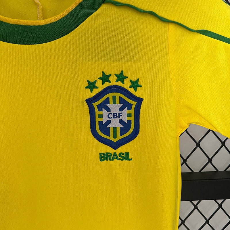 Brasil 1998 retrô infantil - DA Sports Oficial