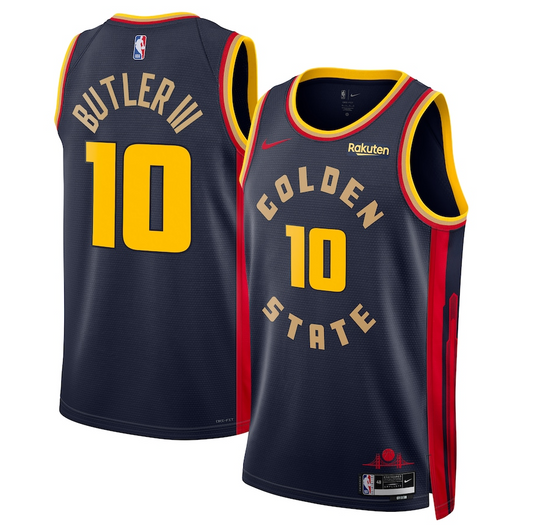 Regata NBA Jimmy Butler Golden State Warriors City Edition 24/25 Masculina