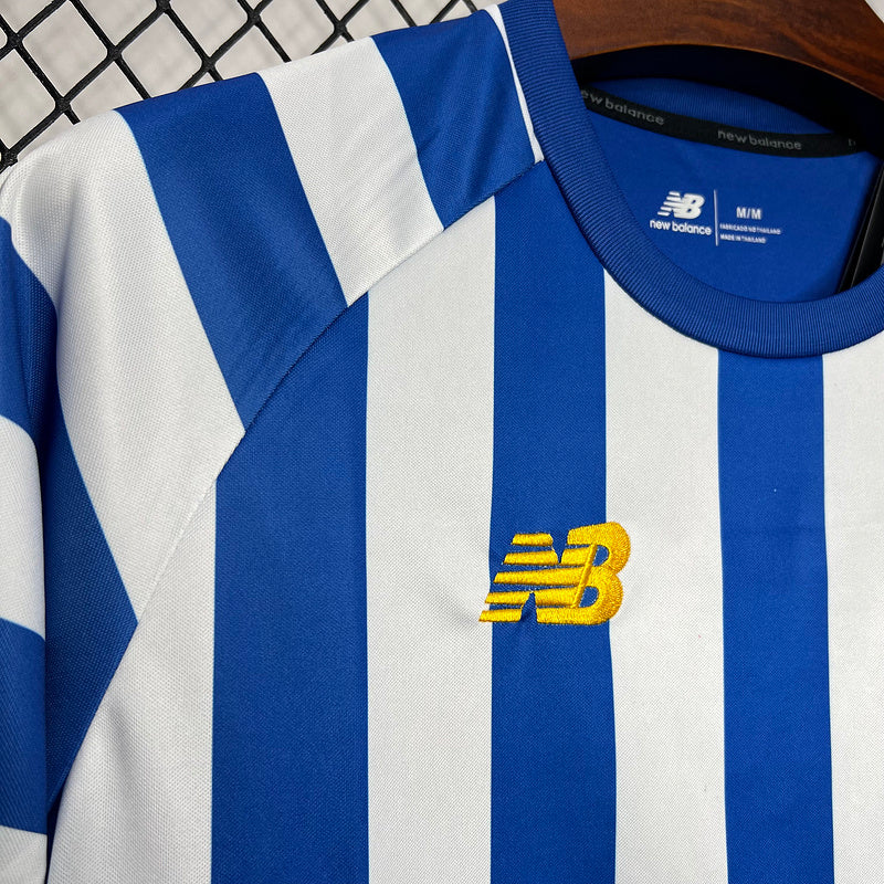 Camisa Porto Pré-Jogo 24/25 - Listrada Branca e Azul