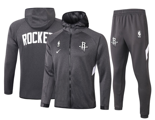 Conjunto Nike NBA Therma Flex Houston Rockets Treino