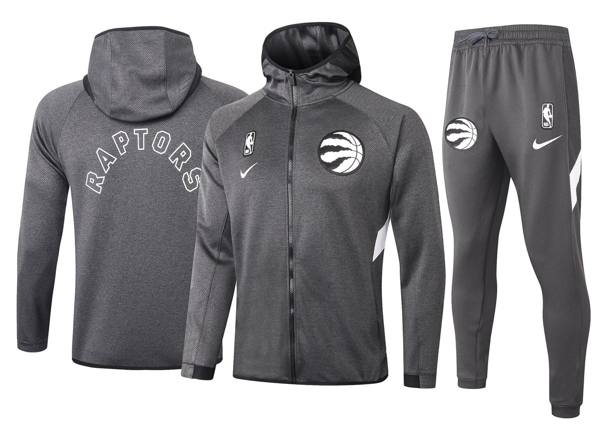 Conjunto Nike NBA Therma Flex Toronto Raptors Preto Treino