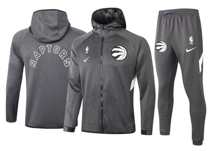 Conjunto Nike NBA Therma Flex Toronto Raptors Preto Treino