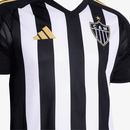 Camisa 1 Atlético MG 25/26 Preta e branca - DA Sports Oficial