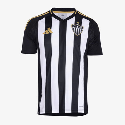 Camisa 1 Atlético MG 25/26 Preta e branca - DA Sports Oficial