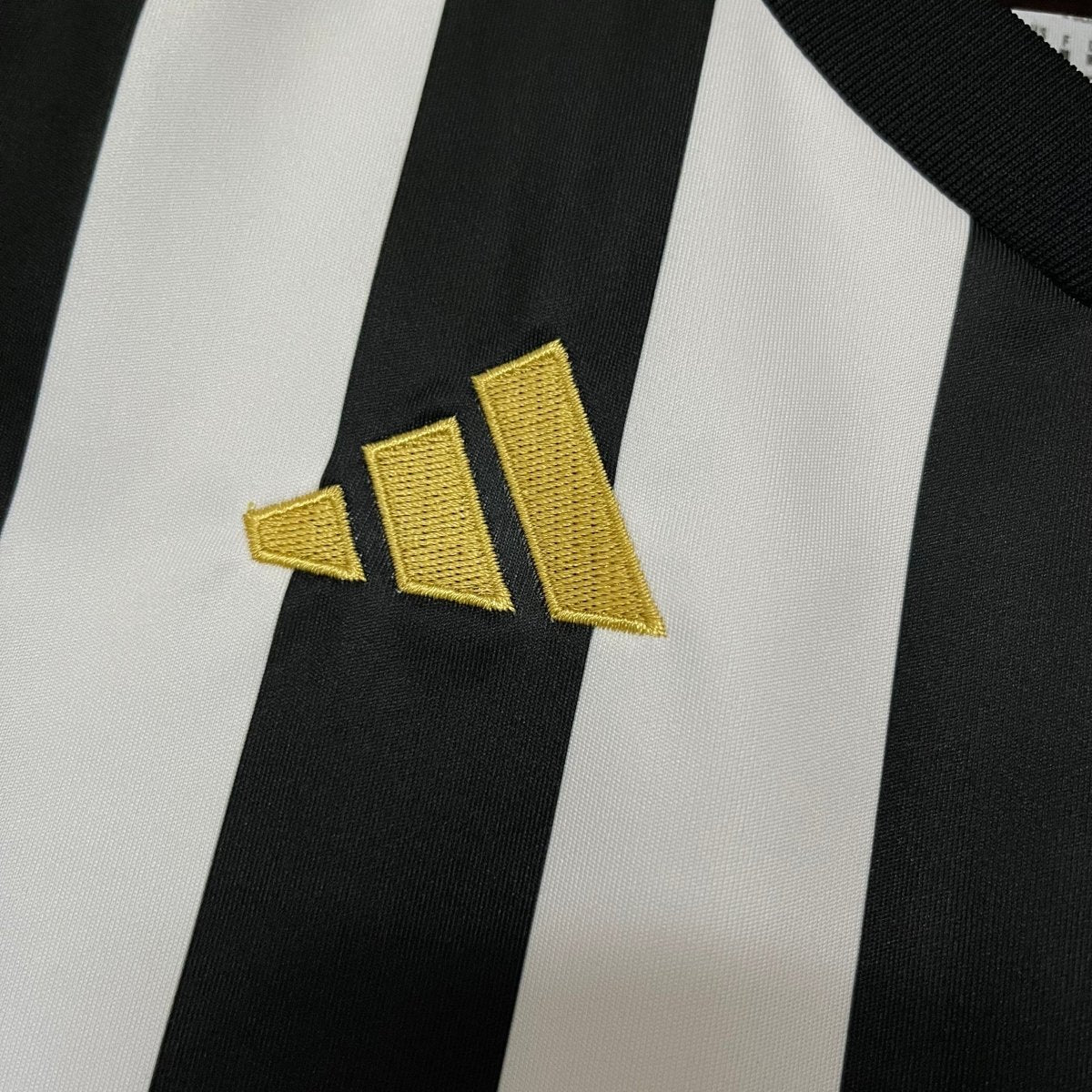 Camisa 1 Atlético MG 25/26 Preta e branca - (Feminina) - DA Sports Oficial