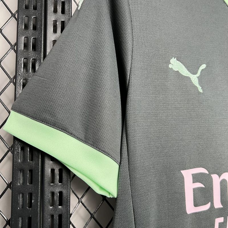Camisa AC Milan III 24/25 Masculina Verde - Torcedor Puma - DA Sports Oficial