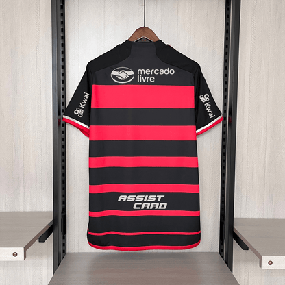Camisa Adidas Flamengo I 2024 Com Patrocínio - DA Sports Oficial