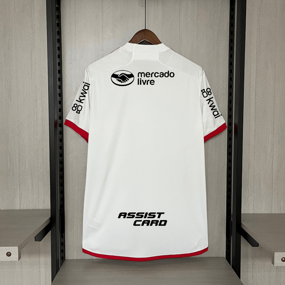 Camisa Adidas Flamengo II 2024 Com Patrocínio - DA Sports Oficial