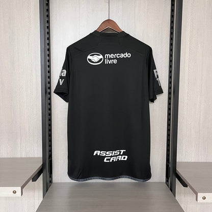 Camisa Adidas Flamengo III 23/24 Preta (Com patrocinios) - DA Sports Oficial