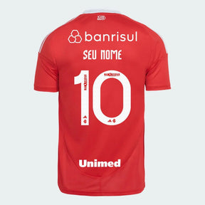 Camisa adidas Internacional 2025/26 I Com Patrocínios - DA Sports Oficial