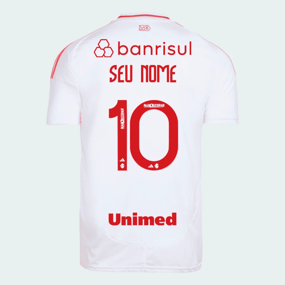 Camisa adidas Internacional 2025/26 II Com Patrocínios - DA Sports Oficial