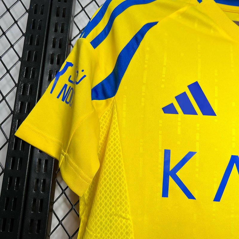 Camisa Al - Nassr I 24/25 Adidas Amarela - DA Sports Oficial