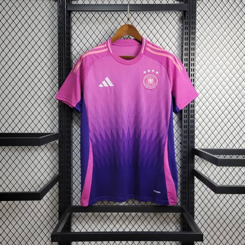 Camisa Alemanha Away 24/25 s/n° Torcedor Adidas Masculino - Roxo - DA Sports Oficial