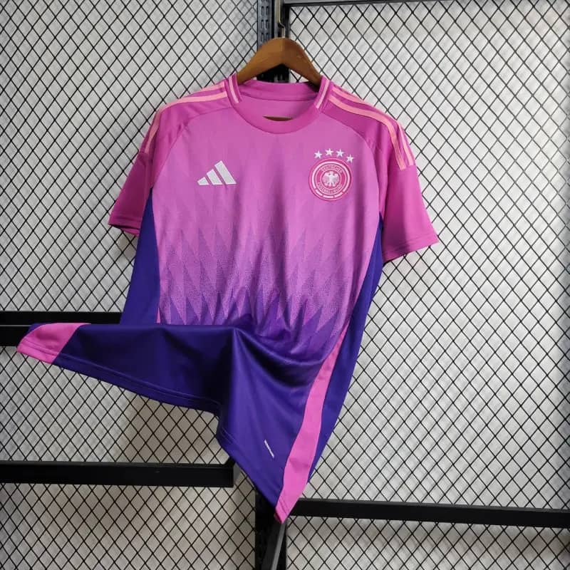 Camisa Alemanha Away 24/25 s/n° Torcedor Adidas Masculino - Roxo - DA Sports Oficial