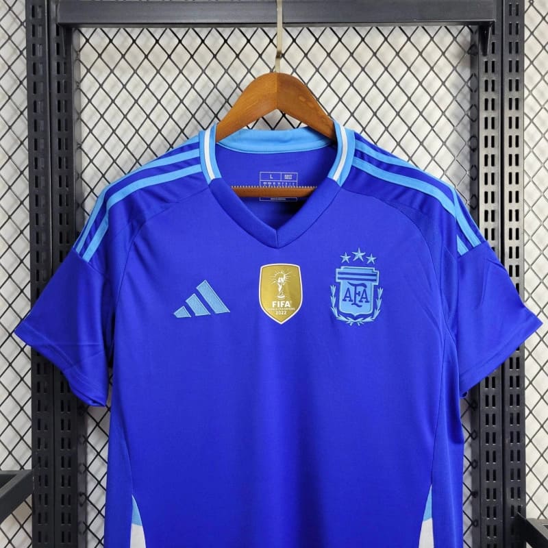 Camisa Argentina Away 24/25 Patch de Campeão - DA Sports Oficial