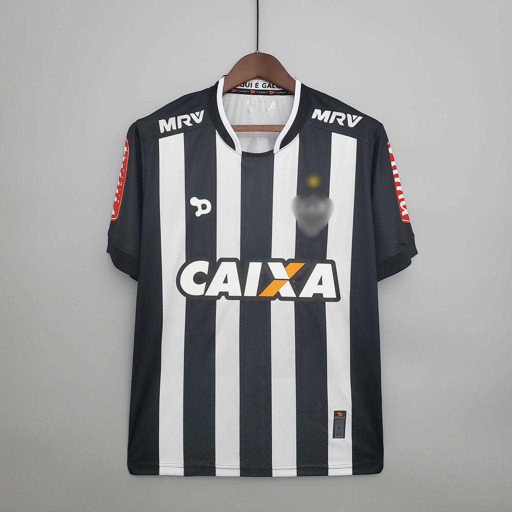 Camisa Atlético MG Retrô 20162017 Preta e Branca - Dry World - DA Sports Oficial