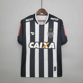 Camisa Atlético MG Retrô 20162017 Preta e Branca - Dry World - DA Sports Oficial