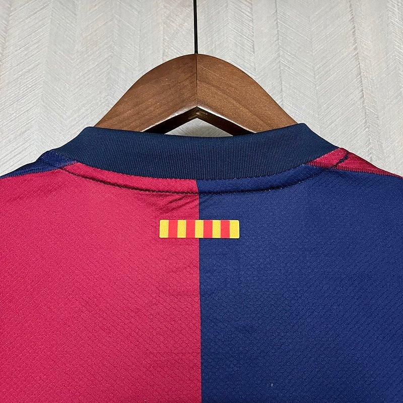 Camisa Barcelona Casa l 24/25 Azul e Vermelho - DA Sports Oficial