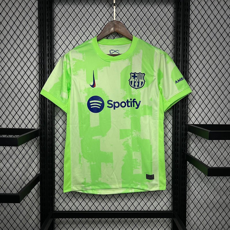 Camisa Barcelona III 24/25 - Torcedor Nike Masculina - Verde - DA Sports Oficial