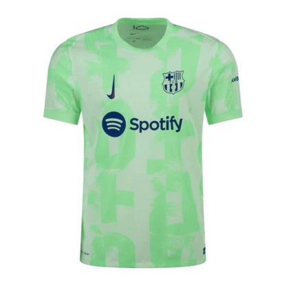 Camisa Barcelona III 24/25 - Torcedor Nike Masculina - Verde - DA Sports Oficial