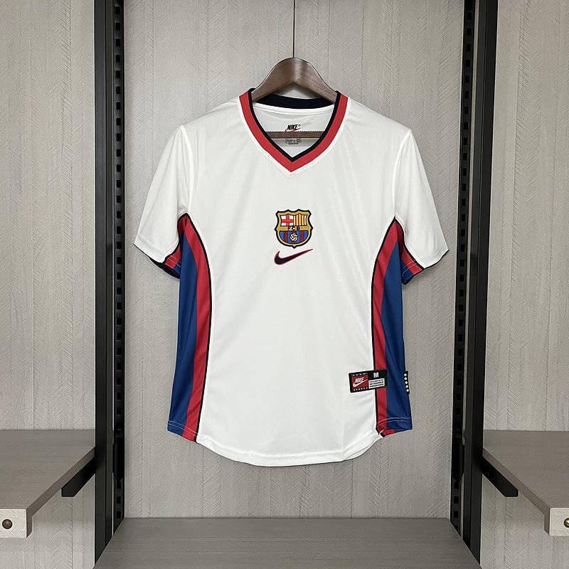 Camisa Barcelona Retrô 1998/99 Branca - DA Sports Oficial