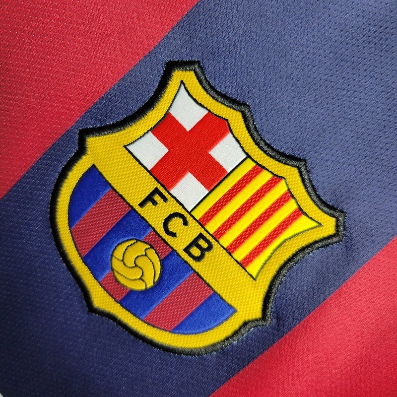 Camisa Barcelona Retrô 2015 Azul e Grená - Nike - DA Sports Oficial